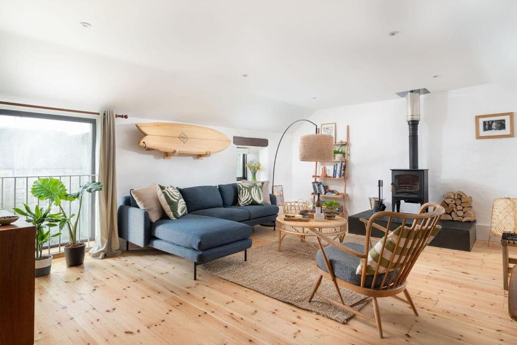 Porthcurno Barns, The Cart Lodge - Cosy Cottage, Walk To Porthcurno Beach, Pedn Vouder & Minack Theatre Penzance Eksteriør bilde